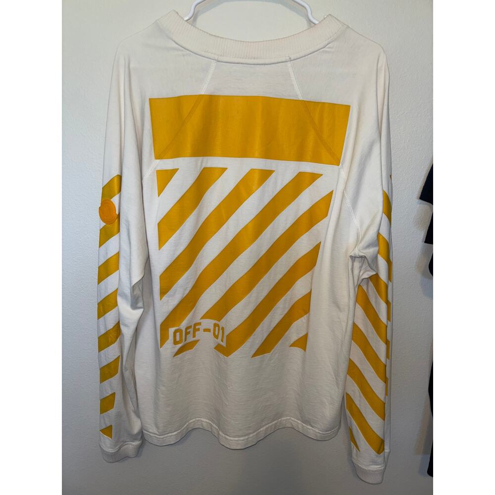 Moncler X Off-White heavy LS tee